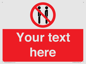 Custom prohibition not face to face